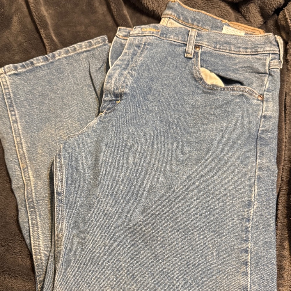 Wrangler Blue Bootcut Jeans